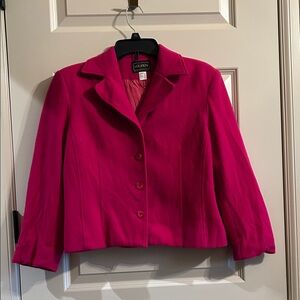 Vintage Louben Wool/Cashmere Women's Pink Jacket